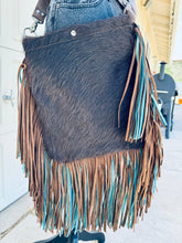 Load image into Gallery viewer, Double Sided Fringe Crossbody Purse