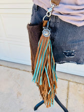 Load image into Gallery viewer, Double Sided Fringe Crossbody Purse