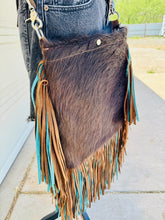 Load image into Gallery viewer, Double Sided Fringe Crossbody Purse