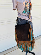 Load image into Gallery viewer, Double Sided Fringe Crossbody Purse