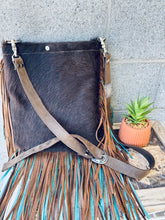Load image into Gallery viewer, Double Sided Fringe Crossbody Purse