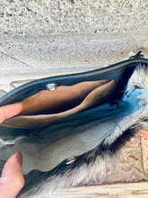 Load image into Gallery viewer, Cowhide Crossbody Purse Cowpoke