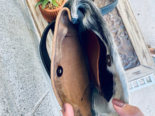 Load image into Gallery viewer, Cowhide Crossbody Purse Howdy