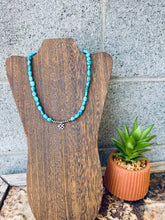 Load image into Gallery viewer, Genuine AZ Turquoise Nuggets With Checkered Heart #8