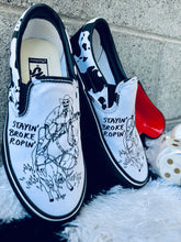 Load image into Gallery viewer, Platform Vans Stayin Broke Ropin