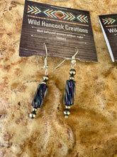 Load image into Gallery viewer, Handmade Furnace Glass Beads With Navajo Pearls