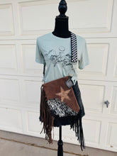 Load image into Gallery viewer, Checkers N Stars Crossbody Purse