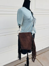 Load image into Gallery viewer, Checkers N Stars Crossbody Purse