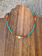 Load image into Gallery viewer, Fire Choker & Hoops With Dice