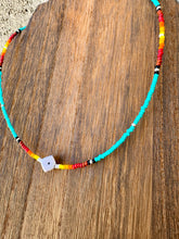 Load image into Gallery viewer, Fire Choker & Hoops With Dice