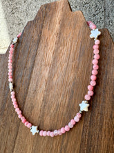Load image into Gallery viewer, Rose Quartz Choker With Navajo Pearls