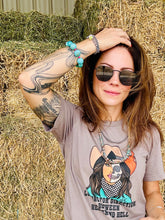 Load image into Gallery viewer, Between Heaven & Hell Cowgirl Tee