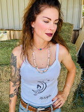 Load image into Gallery viewer, Mid Length Turquoise Necklace With Oyster Shell