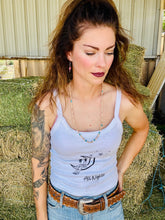 Load image into Gallery viewer, Mid Length Turquoise Necklace With Oyster Shell