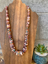 Load image into Gallery viewer, Gigantic Purple Spiny Oyster Necklace