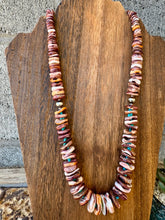 Load image into Gallery viewer, Gigantic Purple Spiny Oyster Necklace