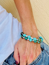 Load image into Gallery viewer, Genuine Turquoise Bracelet