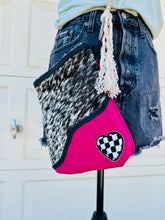 Load image into Gallery viewer, Retro Cowhide Crossbody Purse/ No Fringe