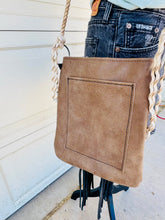 Load image into Gallery viewer, Center Conchos Crossbody Purse