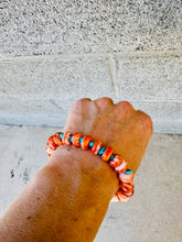 Load image into Gallery viewer, Big Orange Spiny Oyster Bracelet