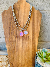 Load image into Gallery viewer, Bubble Smiley Necklace On 6MM Ball Chain