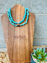 Load image into Gallery viewer, Turquoise Magnesite & Dice Choker