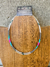 Load image into Gallery viewer, 90s Neon Seed Bead Choker