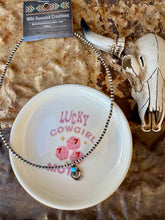 Load image into Gallery viewer, Navajo Pearl Choker With Heart Pendant