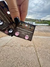 Load image into Gallery viewer, Ying Yang & Checkered Stud Earrings