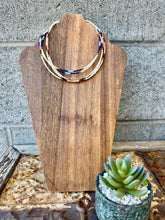 Load image into Gallery viewer, Seed Bead Beach Side & Desert Wash Choker