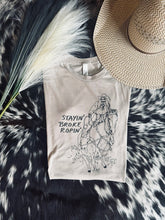 Load image into Gallery viewer, Stayin Broke Ropin Graphic Tee