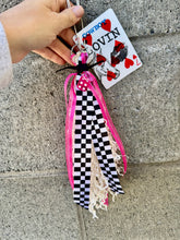 Load image into Gallery viewer, Cowgirl Card Key Chains- BUY ME MORE COWS/COWBOY LOVIN/YES TO THE COWBOY