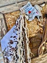 Load image into Gallery viewer, Cowgirl Card Keychain- MORE COWS / COWS OVER COWBOYS