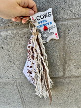 Load image into Gallery viewer, Cowgirl Card Keychain- MORE COWS / COWS OVER COWBOYS