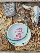 Load image into Gallery viewer, Turquoise Choker Or Liquid Silver Choker