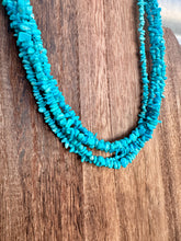 Load image into Gallery viewer, Sleeping Beauty 4 Strand Necklace