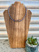 Load image into Gallery viewer, Navajo Pearls & Crystal Choker