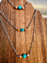 Load image into Gallery viewer, Turquoise Spiny Oyster Bar Chokers