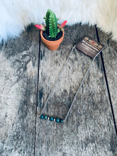 Load image into Gallery viewer, Genuine Turquoise Bar Choker