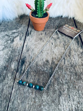 Load image into Gallery viewer, Genuine Turquoise Bar Choker