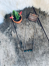 Load image into Gallery viewer, Genuine Turquoise Bar Choker