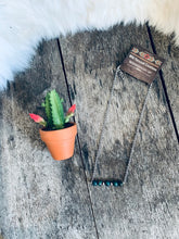 Load image into Gallery viewer, Genuine Turquoise Bar Choker
