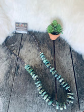 Load image into Gallery viewer, Large Turquoise Disc Necklace