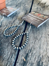 Load image into Gallery viewer, Authentic Navajo Pearl Teardrop Earrings