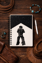 Load image into Gallery viewer, Black &amp; White Cowboy Western Notebook
