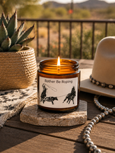 Load image into Gallery viewer, Team Roping Candle Soy Wax
