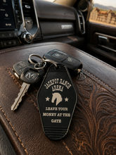Load image into Gallery viewer, Desert Sky Motel + Jackpot Ranch Keychains
