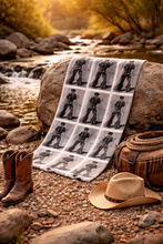 Load image into Gallery viewer, Vintage Cowboy Towel
