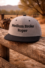 Load image into Gallery viewer, Medium Broke Roper Hat
