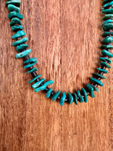 Load image into Gallery viewer, 24" Genuine AZ Turquoise Necklace With Heishi
